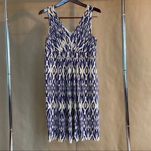 Loft Animal Print Jersey Dress